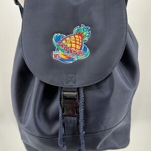 NFL Vintage Navy Blue Nylon 1998 Pro Bowl Hawaii Backback